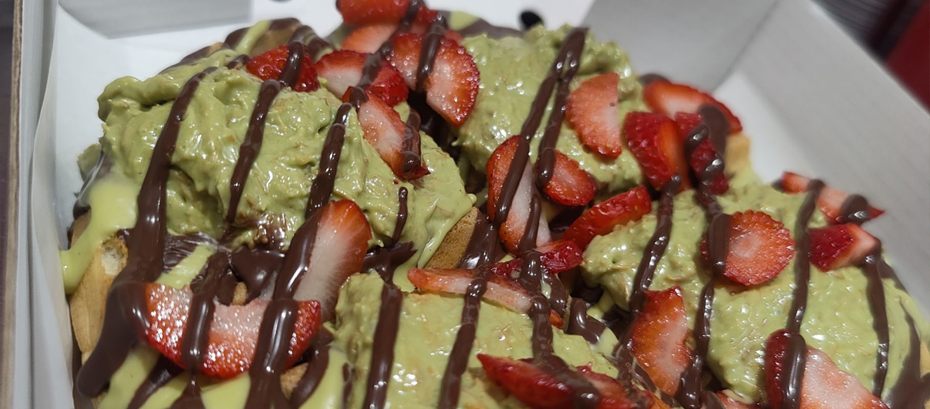 Deluxe Dubai Waffle and Icecream