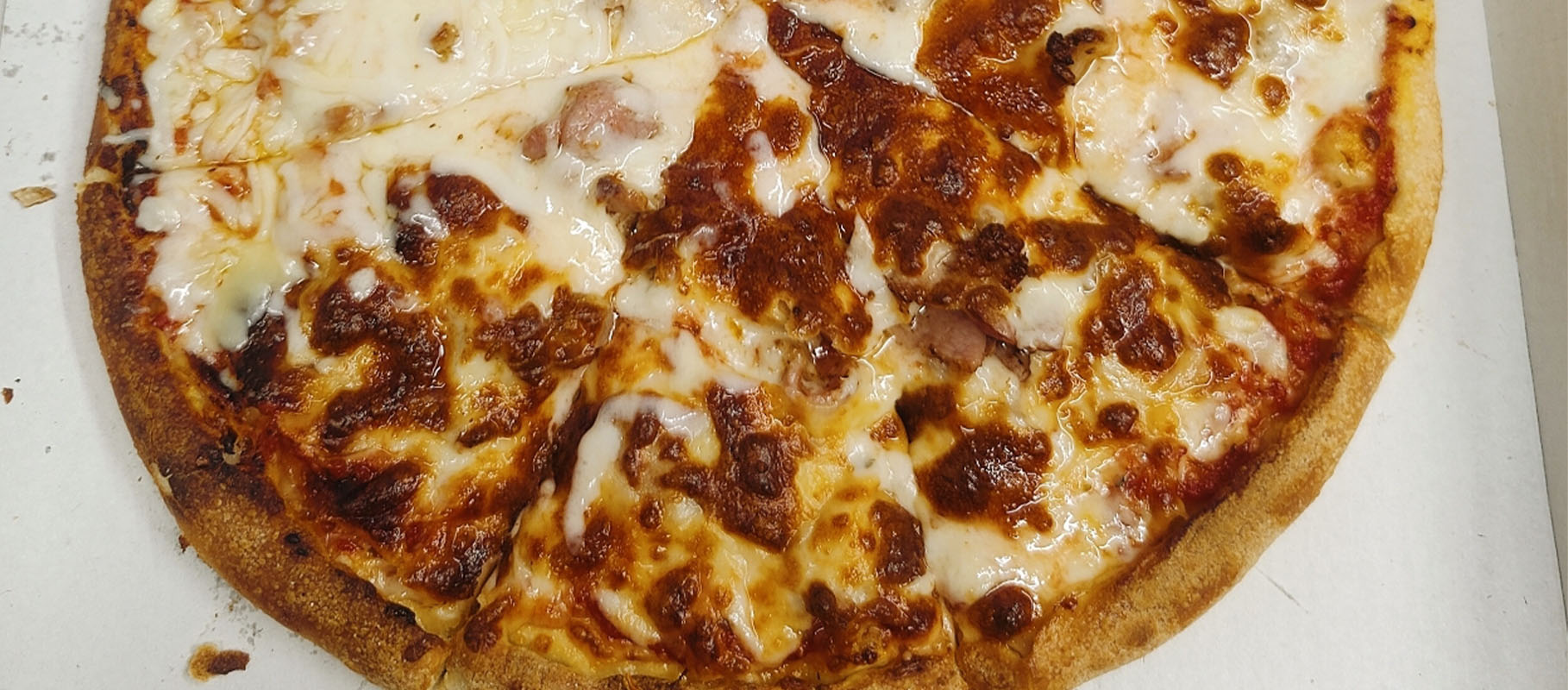Bacon Cheese Pizza